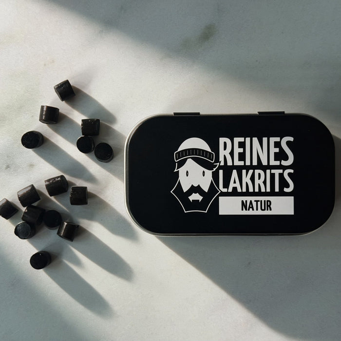 Natur Lakrits [Pure Liquorice tin]