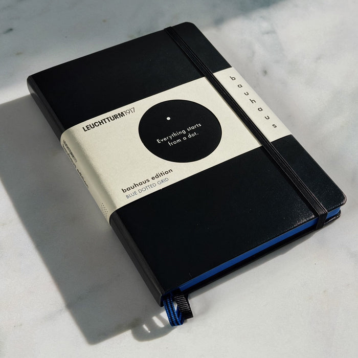 Bauhaus Edition Notebook - A5 Hardback, Dotted in Black
